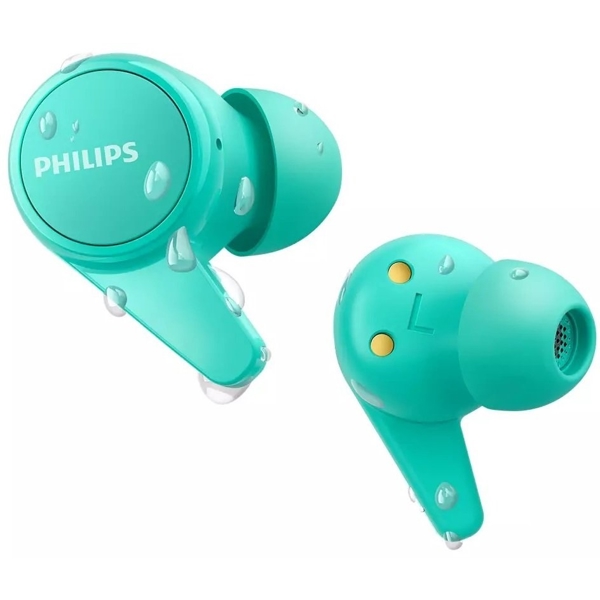 Philips TAT1207BL/00, Earphones, Wireless, Bluetooth, IPX4, Blue