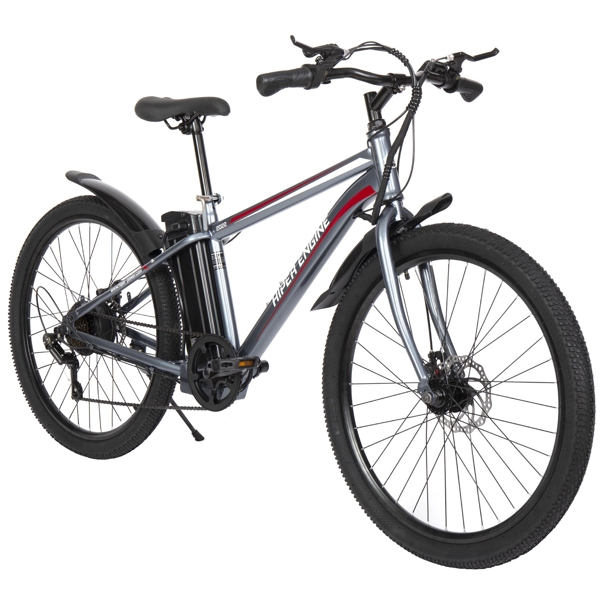 ელექტრო ველოსიპედი Hiper HE-FF01, 26", Electric Bike, 40Km, Space Gray