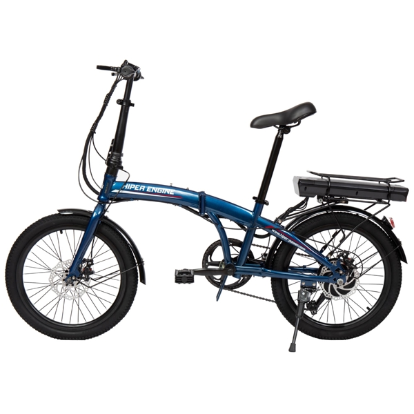 Hiper HE-FX01, 20", Folding Electric Bike, 25KM/H, 40Km, Midnight Blue