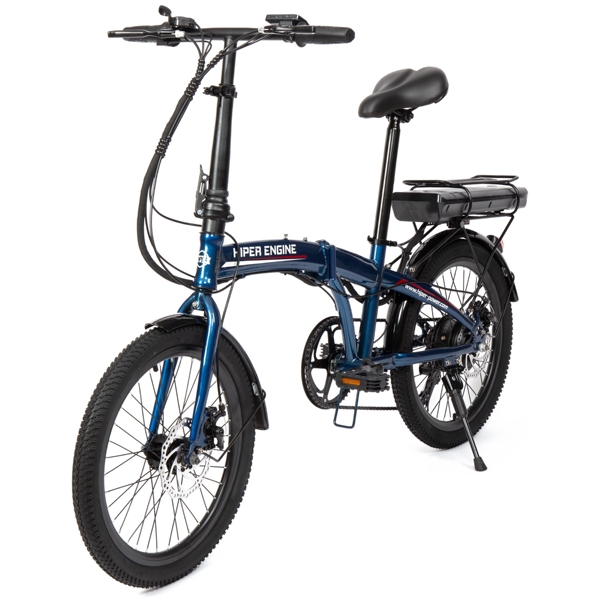 Hiper HE-FX01, 20", Folding Electric Bike, 25KM/H, 40Km, Midnight Blue