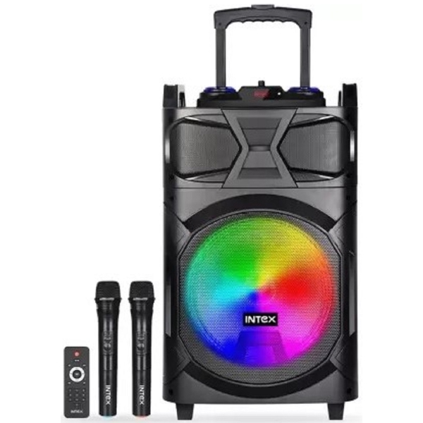 Intex T350 TUFB, 60W, Bluetooth, 3.5mm, USB, Speaker, Black