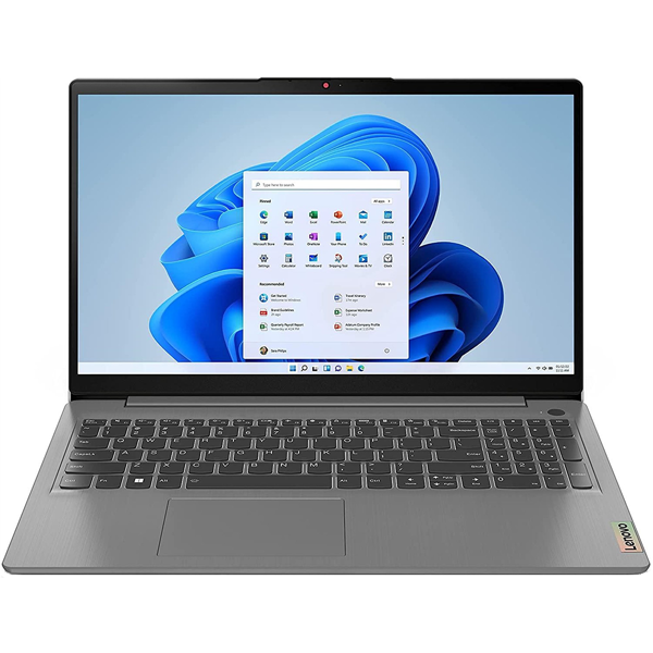 ნოუთბუქი Lenovo 82RK00GGRK IdeaPad 3, 15.6", i3-1215U, 8GB, 512GB SSD, Integrated, Gray