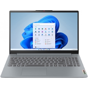 ნოუთბუქი Lenovo 82XQ006PRK IdeaPad Slim 3, 15.6", Ryzen 5-7520U, 8GB, 256GB SSD, Integrated, Gray