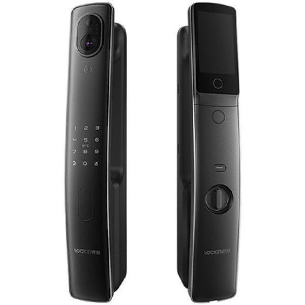 კარის ჭკვიანი საკეტი Xiaomi Lockin S50 M Pro, IPS, 2K, USB-C, Smart Door Lock, Black