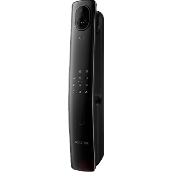 კარის ჭკვიანი საკეტი Xiaomi Lockin S50 M Pro, IPS, 2K, USB-C, Smart Door Lock, Black