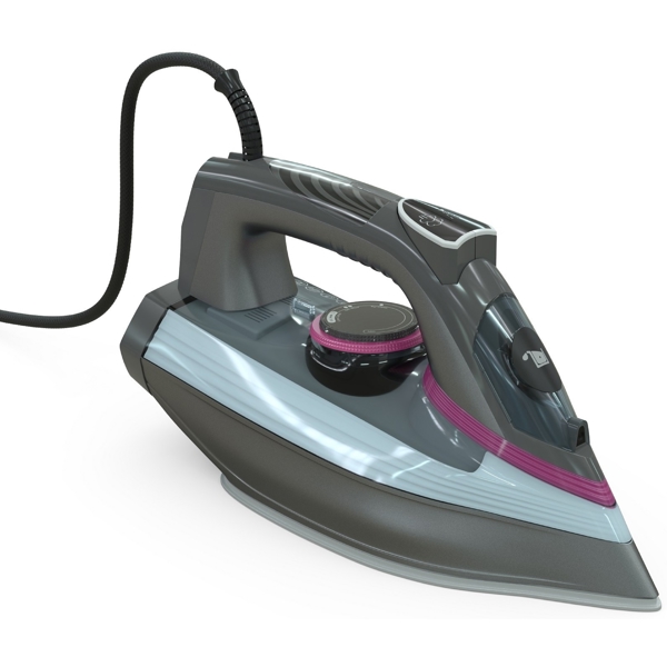 ორთქლის უთო Tesla IR400GP, 3100W, 380ML, Steam Iron, Grey