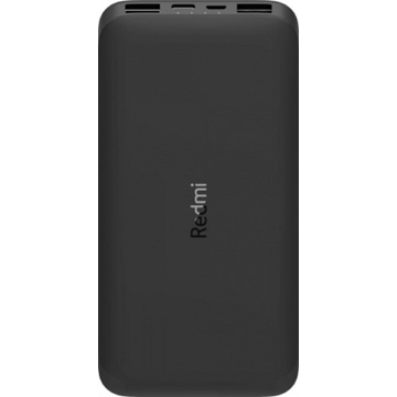 პორტატული დამტენი Xiaomi Redmi PB100LZM, 10000mAh, Type-C, USB-А, Power Bank, Black