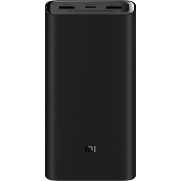 პორტატული დამტენი Xiaomi Mi PB2050SZM, 20000mAh, Type-C, USB-А, Power Bank, Black