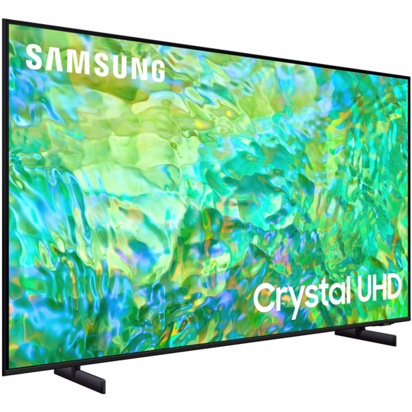 ტელევიზორი Samsung UE85CU8000UXRU, 85", 4K UHD, Smart TV, USB, HDMI, BT, WIFI, Black