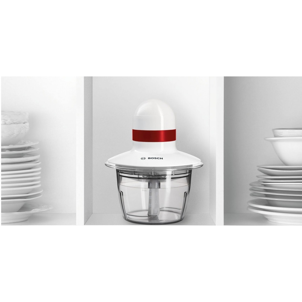 ჩოპერი Bosch MMRP1000, 400W, 0.8L, Chopper, White