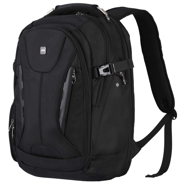 ნოუთბუქის ჩანთა 2E 2E-BPT6416BK Ultimate, 16", Backpack, Black