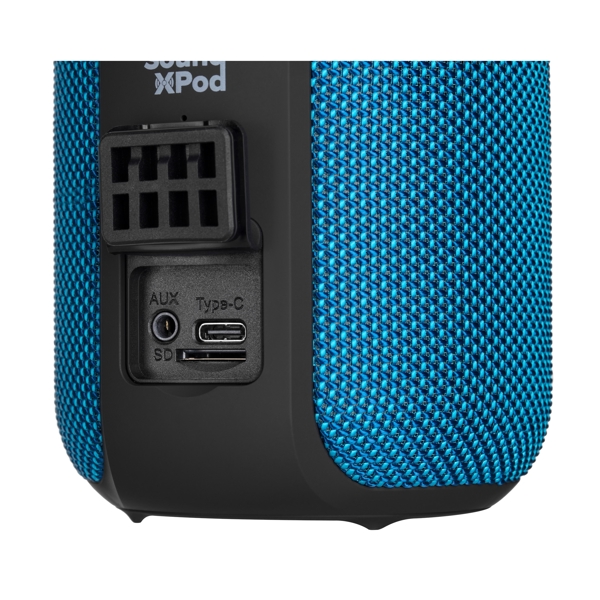 2E 2E-BSSXPWBL SoundXPod, 15W, Bluetooth, USB-C, Speaker, Blue