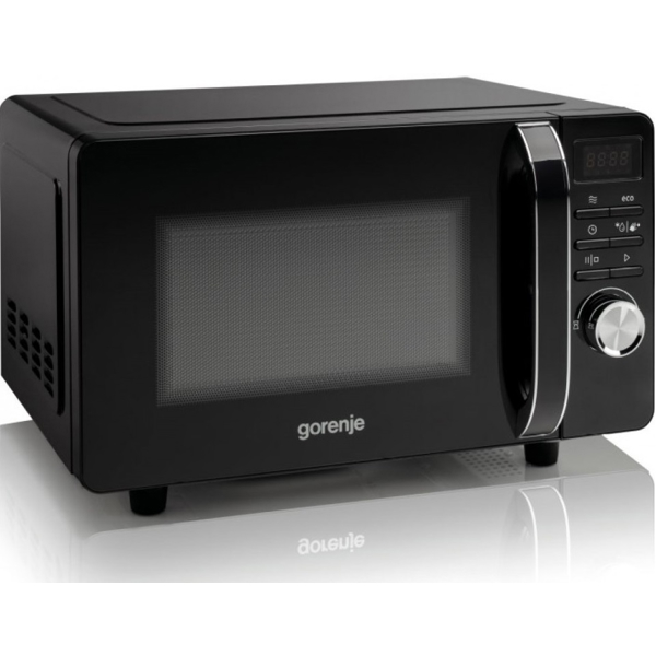 Gorenje MO20S4BC, 700W, 20L, Microwave Oven, Black