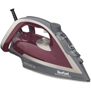 ორთქლის უთო Tefal FV6870E0, 2800W, 270ML, Steam Iron, Red/Grey