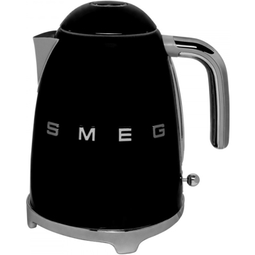 ელექტრო ჩაიდანი Smeg KLF03BLEU, 2400W, 1.7L, Electric Kettle, Black