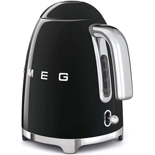 ელექტრო ჩაიდანი Smeg KLF03BLEU, 2400W, 1.7L, Electric Kettle, Black