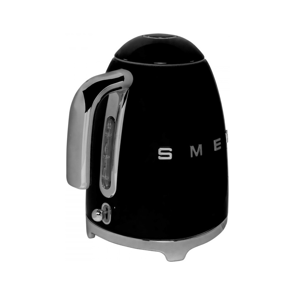 ელექტრო ჩაიდანი Smeg KLF03BLEU, 2400W, 1.7L, Electric Kettle, Black