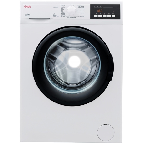 Graetz W812SITW, 8Kg, 1200Rpm, Washing Machine, White