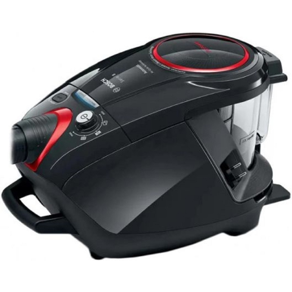 მტვერსასრუტი Bosch BGS7POW1, 800W, 3L, Vacuum Cleaner, Black/Red