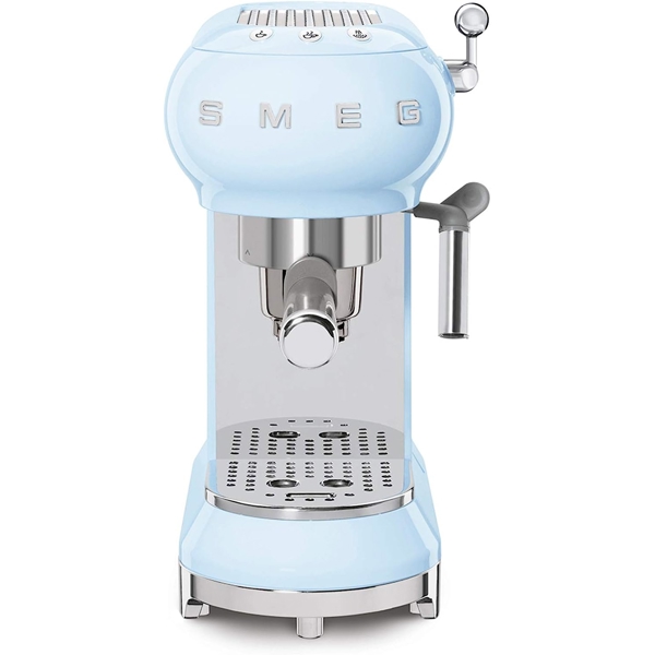 Smeg ECF01PBEU, 1350W, 1L, Coffee Machine, Blue