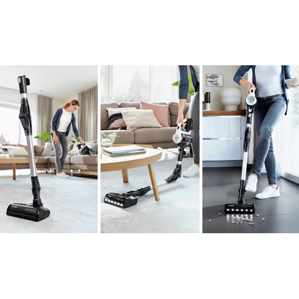 Bosch BCS711XXL, 0.3L, Vacuum Cleaner, White/Gray