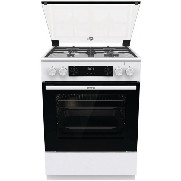 Gorenje GK6C4WF, 4 Gas, Oven, White