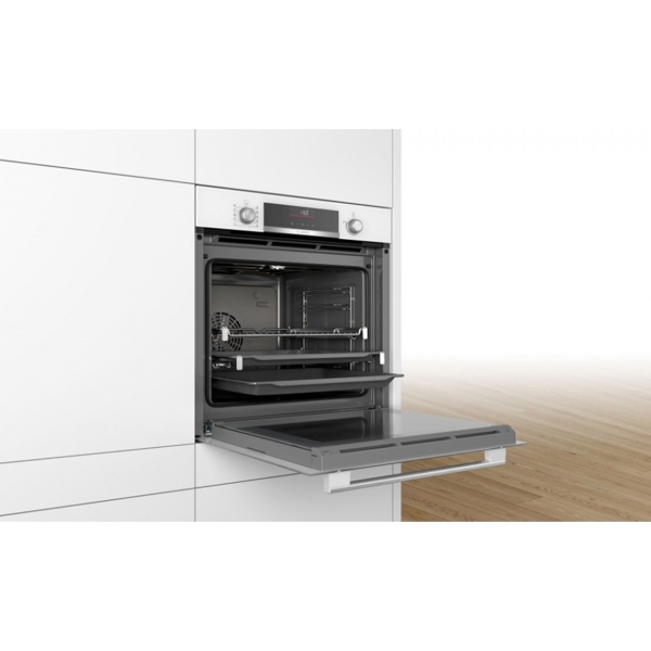 Bosch HBG536HW0R, 71L, Built-In, White