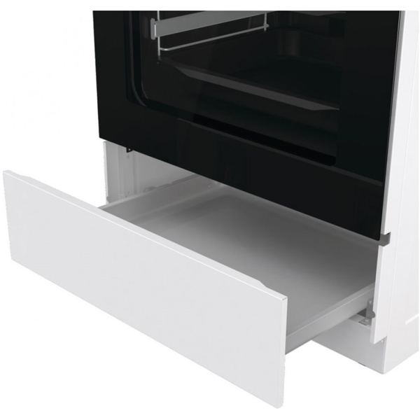Gorenje GKS6C70WF, 4 Gas, Oven, White