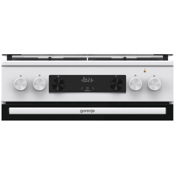 Gorenje GKS6C70WF, 4 Gas, Oven, White