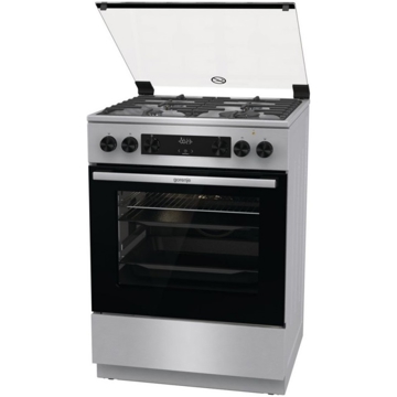 Gorenje GK6C62XA, 4 Gas, Oven, Stainless Steel