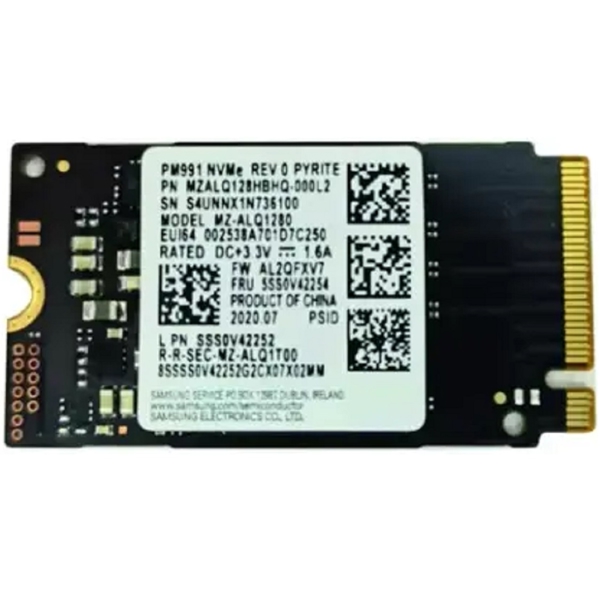 Samsung MZ-ALQ1280 PM991, 128GB, M.2, Internal Hard Drive