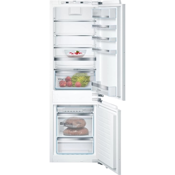 ჩასაშენებელი მაცივარი Bosch KIN86HDF0, 188L, F, No Frost,  Built-in Refrigerator, White