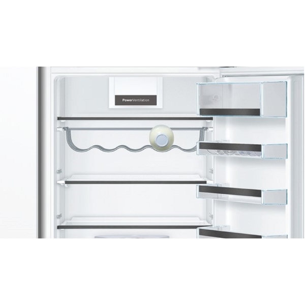 ჩასაშენებელი მაცივარი Bosch KIN86HDF0, 188L, F, No Frost,  Built-in Refrigerator, White