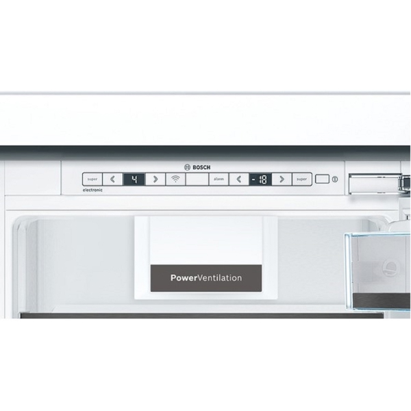 ჩასაშენებელი მაცივარი Bosch KIN86HDF0, 188L, F, No Frost,  Built-in Refrigerator, White