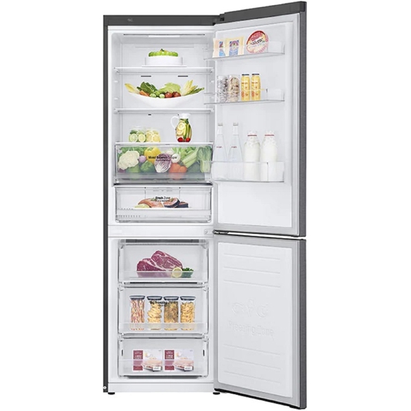 LG GBB61DSHMN, 341L, A++, No Frost, Refrigerator, Silver