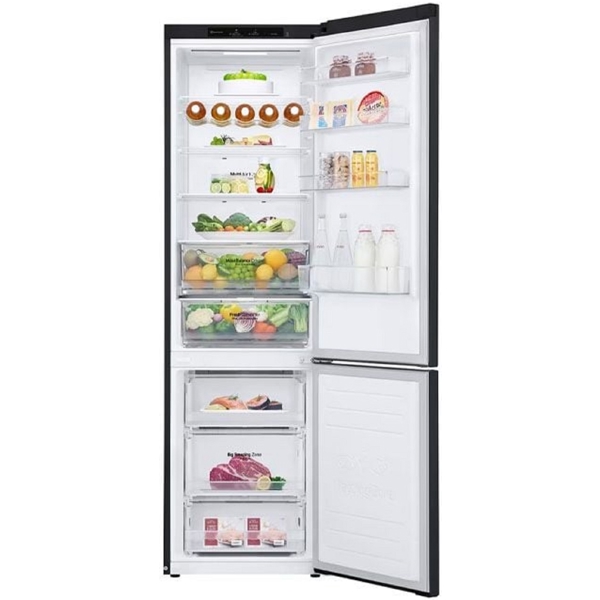 LG GBB62DSHMN, 384L, A+, No Frost, Refrigerator, Gray