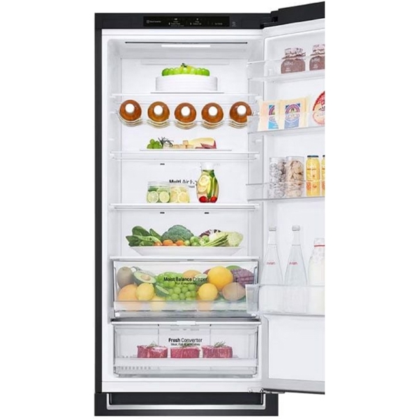 LG GBB62DSHMN, 384L, A+, No Frost, Refrigerator, Gray