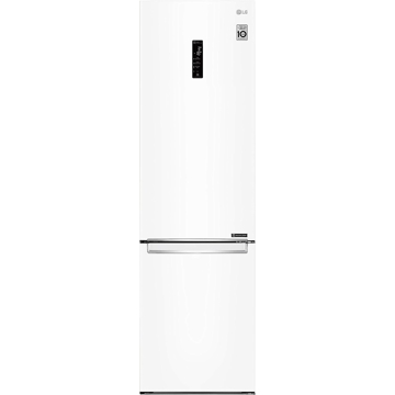 მაცივარი LG GBB62SWHMN, 384L, A++, No Frost, Refrigerator, White