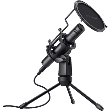 Trust Gaming 24182 GXT 241 Velica Streaming Microphone, USB, Black