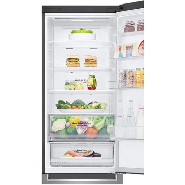 LG GBB62PZHMN, 384L, A+, No Frost, Refrigerator, Silver