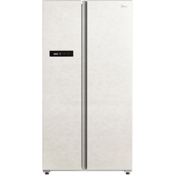 მაცივარი Midea MDRS791MIE33, 604L, A++, No Frost, Refrigerator, Beige