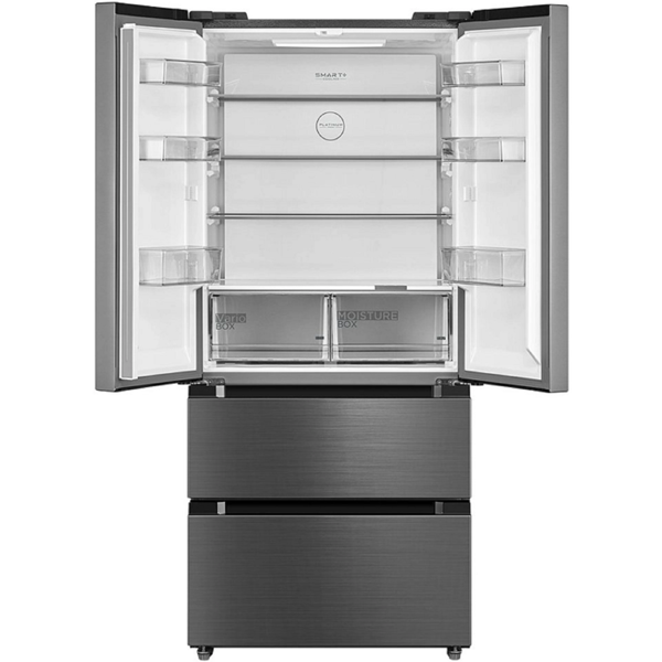 Midea MDRF692MIE46, 531L, A+, No Frost, Refrigerator, Grey