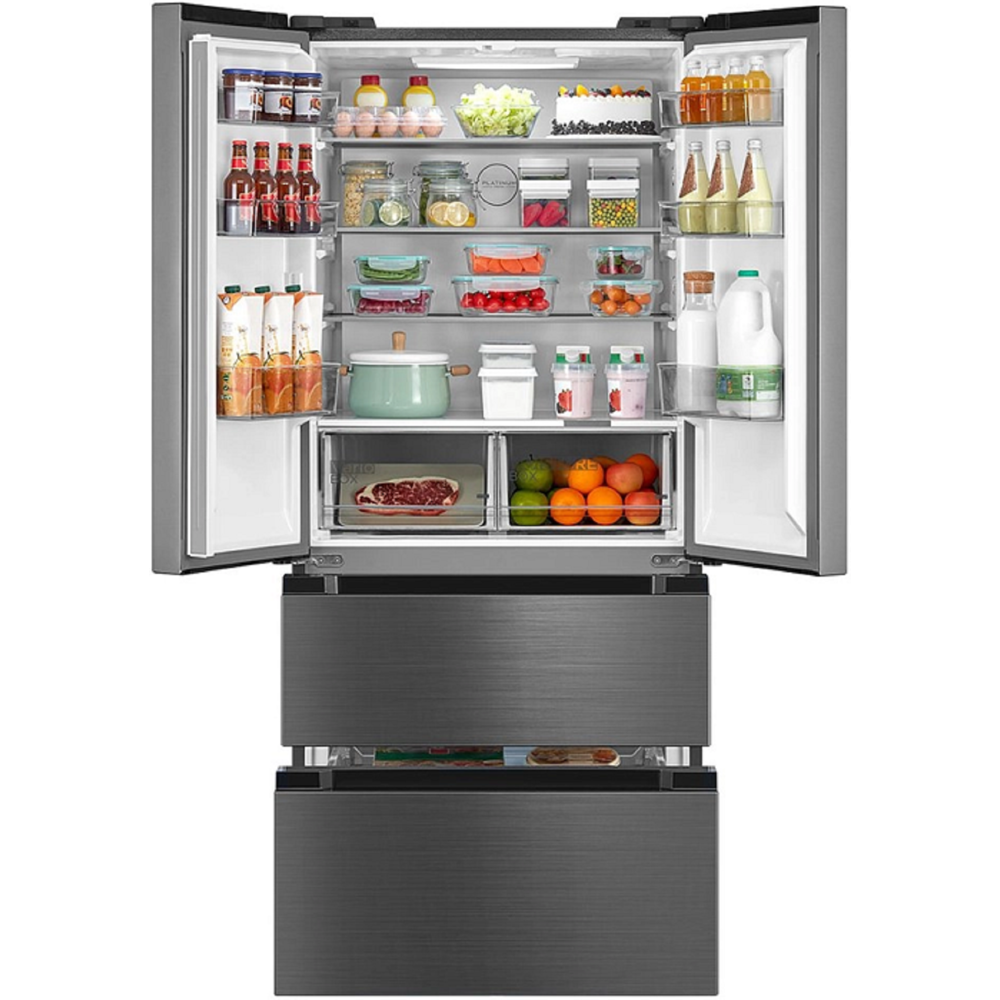 Midea MDRF692MIE46, 531L, A+, No Frost, Refrigerator, Grey