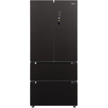 მაცივარი Midea MDRF692MIE28, 531L, A+, No Frost, Refrigerator, Black