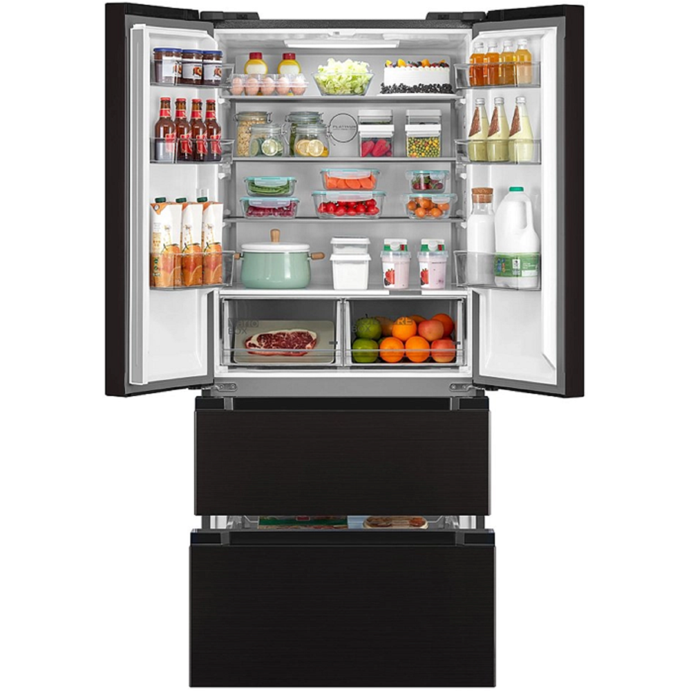 Midea MDRF692MIE28, 531L, A+, No Frost, Refrigerator, Black