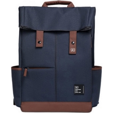 ნოუთბუქის ჩანთა Xiaomi Ninetygo 90BBPLF1902U-BL01 Colleage Leisure, 15.6", Backpack, Blue