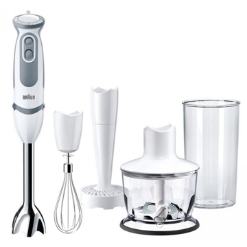 ხელის ბლენდერი Braun MQ5237WH, 1000W, 600ML, Blender, White