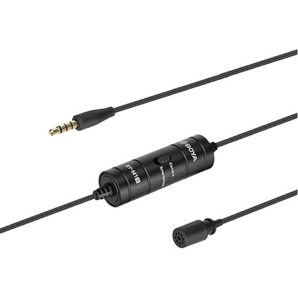 Boya BY-M1S, Microphone, 3.5mm, Black