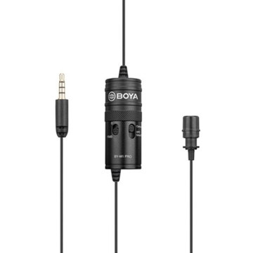 Boya BY-M1 PRO, Microphone, 3.5mm, Black