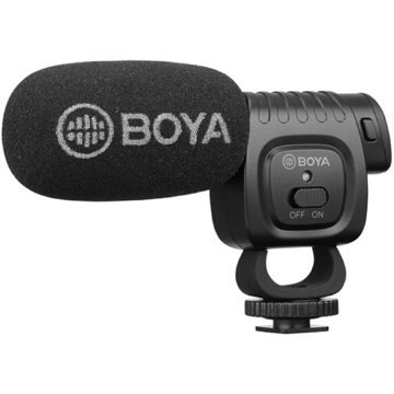 Boya BY-BM3011, Camera Microphone, 3.5mm, Black